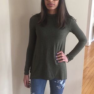 AE Soft & Sexy Mock Neck Top